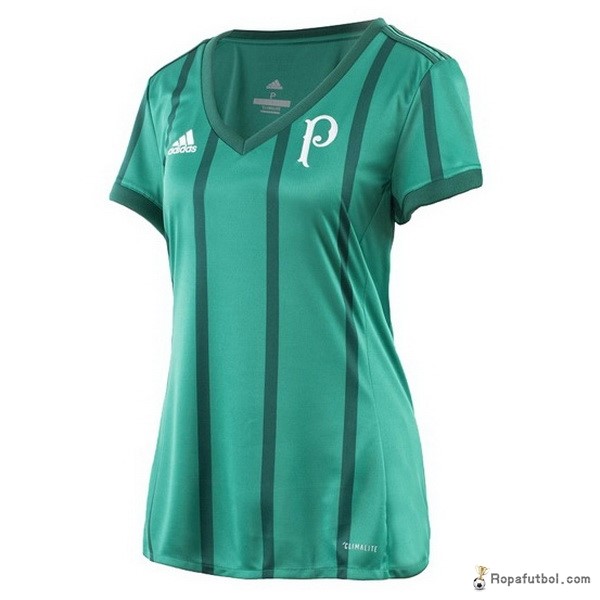 Replica Primera Ropa Palmeiras Mujer Camiseta 2017/18